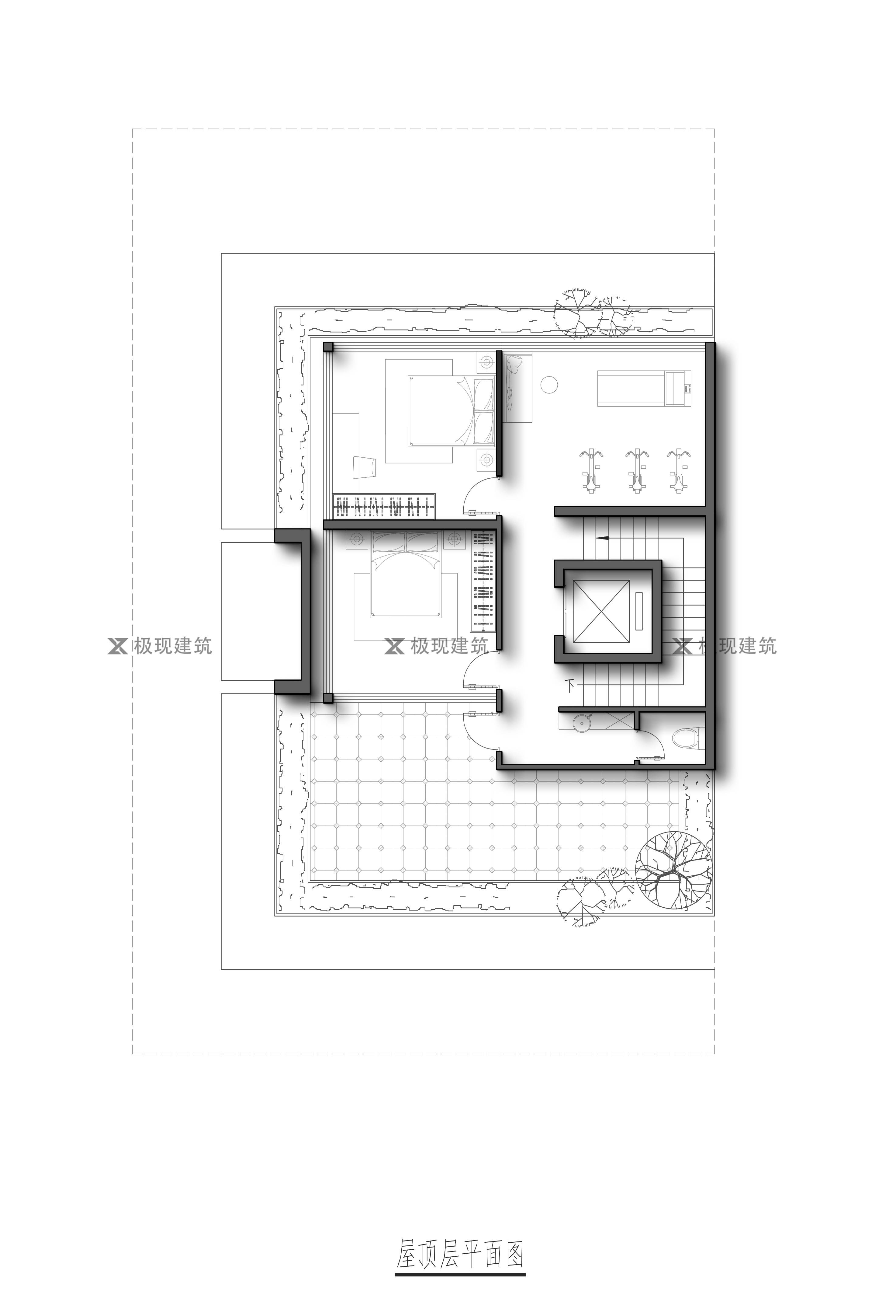 唐山南湖CBD139平方米现代风格装修效果案例|业之峰装饰